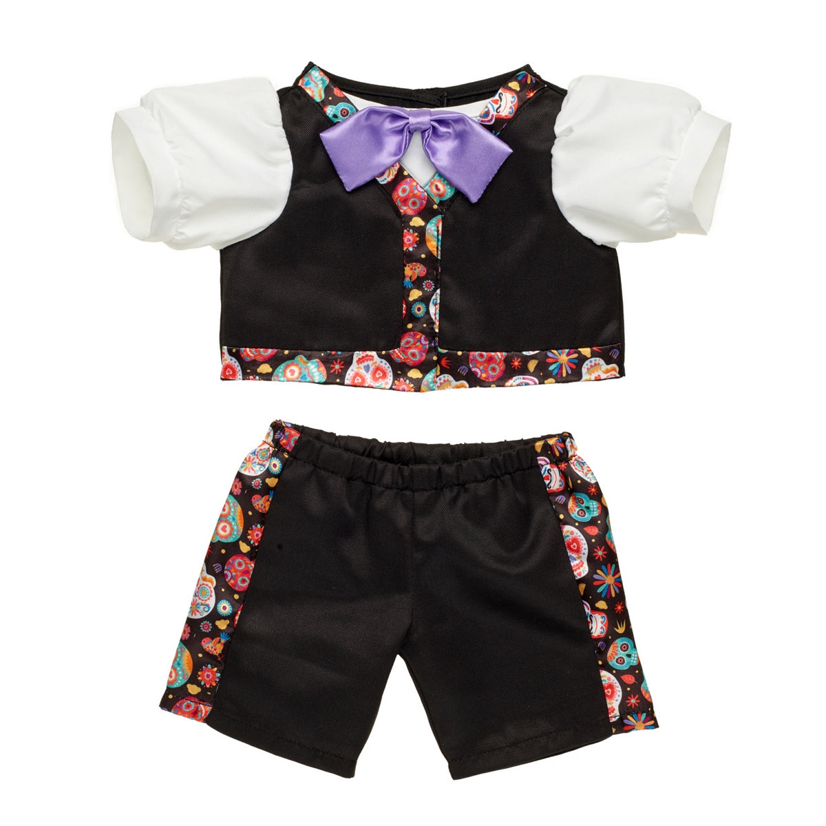 Traje Dia De Los Muertos Build-A-Bear